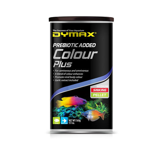 Dymax Colour Plus Pellet Fish Food, 560 g