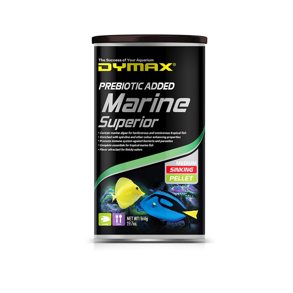 Dymax Marine Superior Pellet Fish Food, 560g