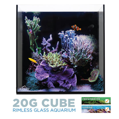IceCap All-In-One Cube Aquarium, 20-Gallon