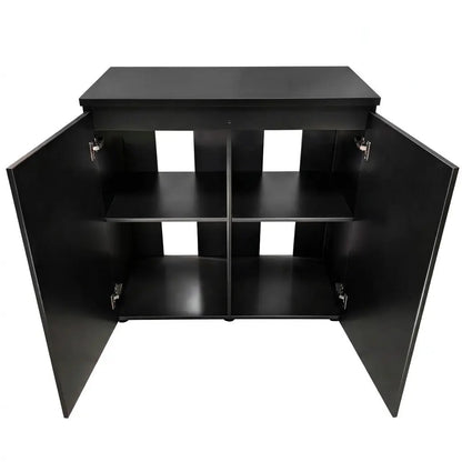 IceCap 45Gal All-In-One Aquarium Cabinet, Black