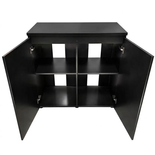 IceCap 60Gal All-In-One Aquarium Cabinet, Black