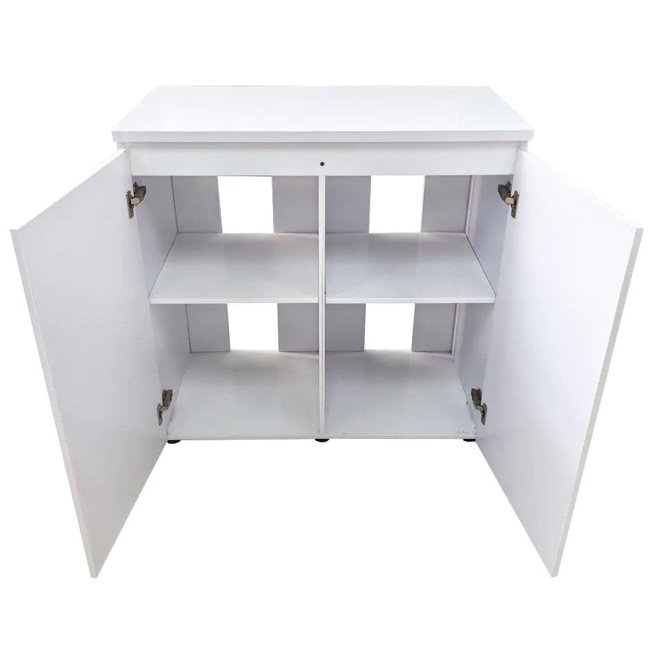 IceCap 60Gal All-In-One Aquarium Cabinet, White