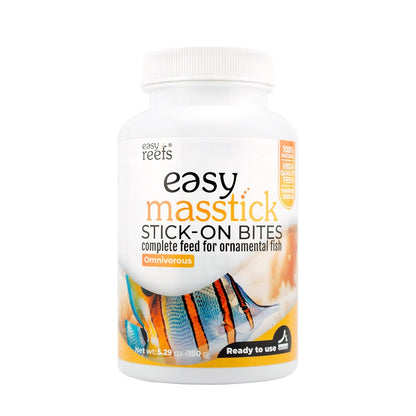 Easy reefs Easymasstick Self-Adhesive Marine Fish Food, 150g