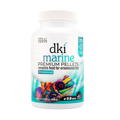 Easy reefs DKI Marine 0.8mm Fish Food, 150g