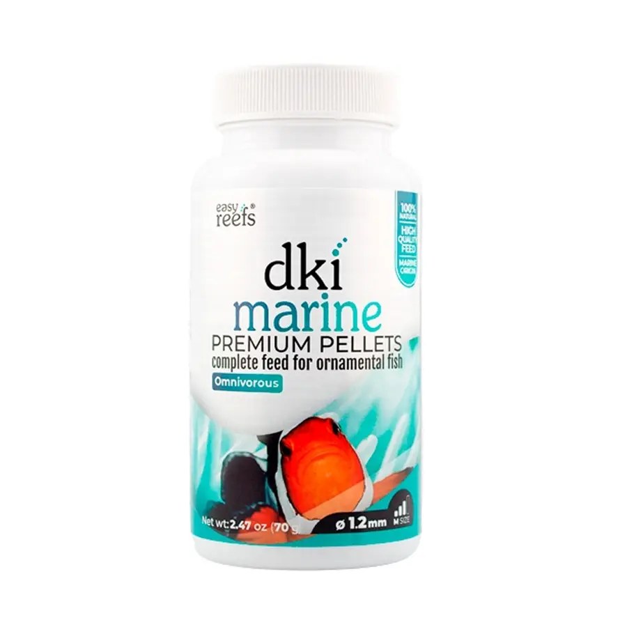 Easy reefs DKI Marine 1.2mm Fish Food, 70g