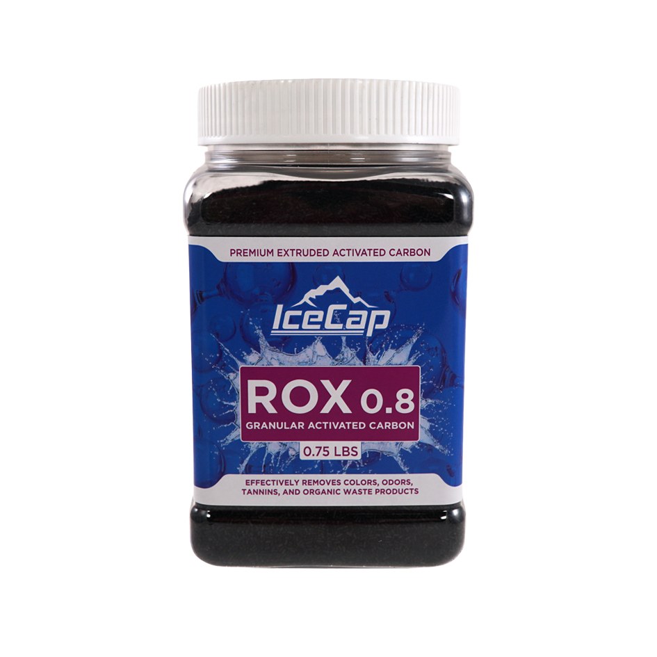 IceCap ROX 0.8 Premium Activated Carbon, Small, 0.75lbs