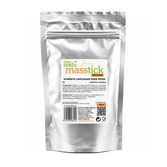 Easy reefs Masstick, Bulk Adhesive Marine Fish Food, 100 g