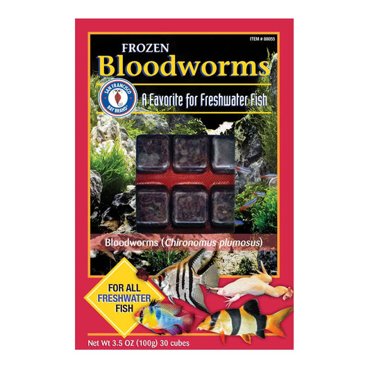 San Francisco Bay Brand Frozen Bloodworms double pack