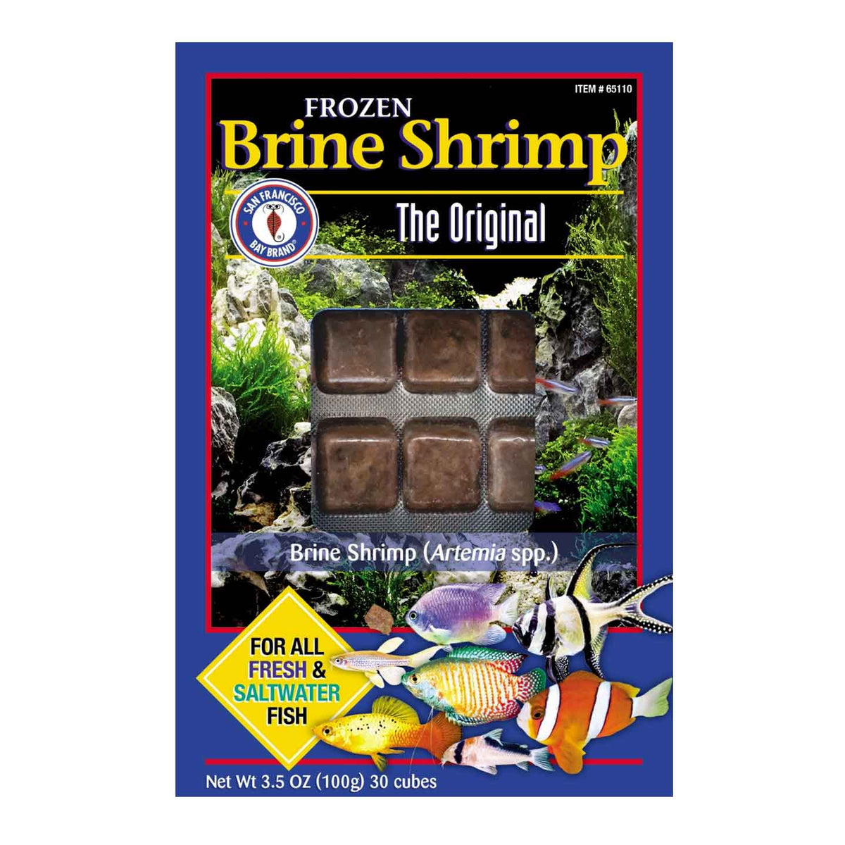 San Francisco Bay Brand Frozen Brine Shrimp double pack