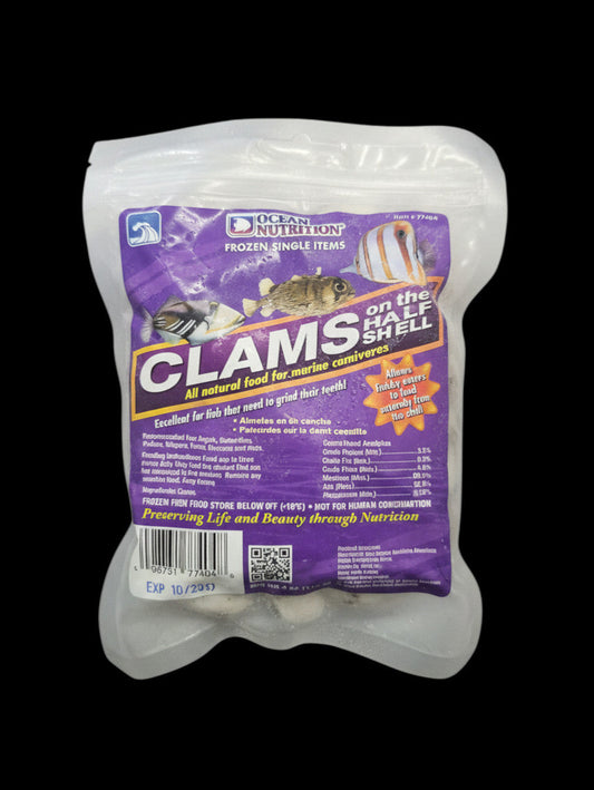 Frozen Clams On The Half Shell