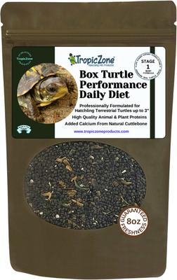 TropicZone Box Turtle Diet - Stage 1 Baby/Hatchling