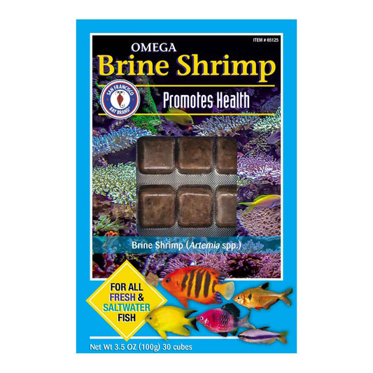 San Francisco Bay Brand Frozen Omega Brine Shrimp