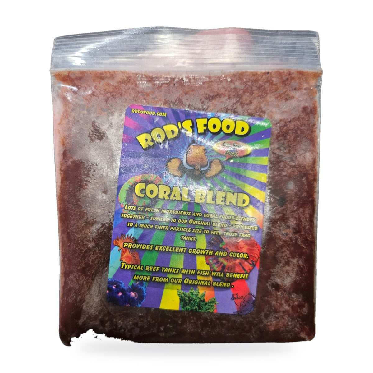 Rod's Food Coral Blend frozen coral food