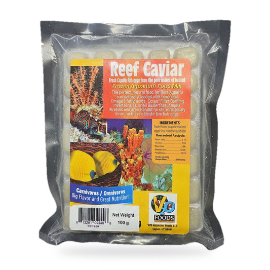 V2O Foods Reef Caviar frozen capelin roe, 100 g